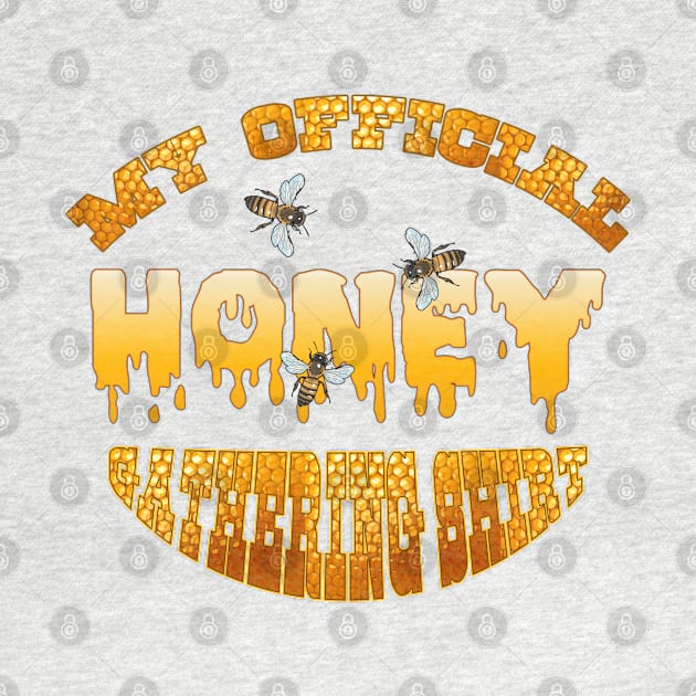 My  official honey gathering t-shirt by KrasiStaleva